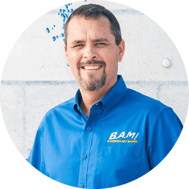 Mark Williams, founder and owner of BAM Basements & Masons — Des Moines, Iowa