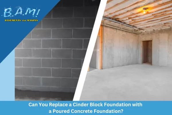 Concrete poured vs block — BAM Basements & Masons, Des Moines Iowa
