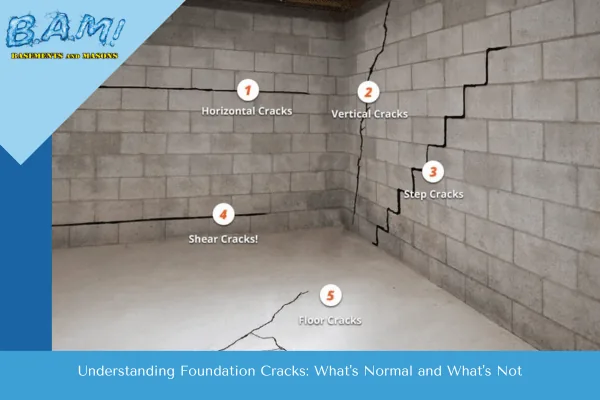 Foudation cracks whats normal and whats not — BAM Basements & Masons, Des Moines Iowa