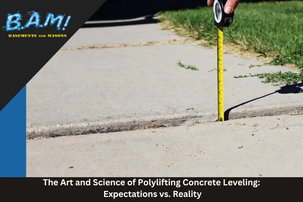 The art and science behind polylifting and concrete leveling
