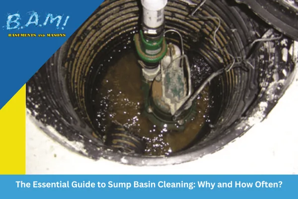 Sump pump basin cleaning guide — BAM Basements & Masons Iowa maintenance tips