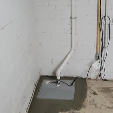 Sump pump installation in Iowa basement — BAM Basements & Masons Des Moines