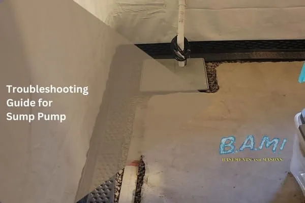 Sump pump installation in Iowa basement — BAM Basements & Masons Des Moines