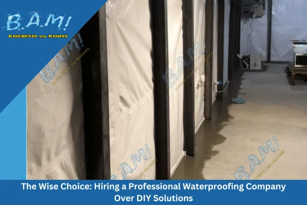 Why hiring a professional basement contractor is the wise choice — BAM Basements & Masons Iowa